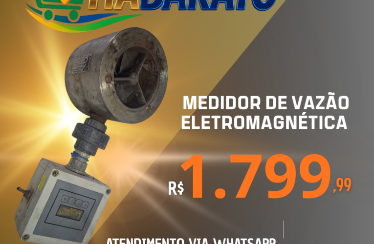 Medidor de Vazão Eletromagnética