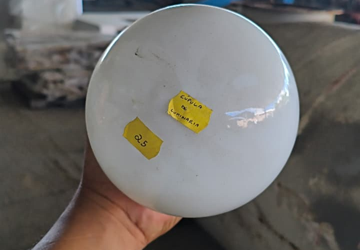 Cúpula de luminária